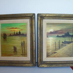 Vintage oil paintings (#EV1250)
